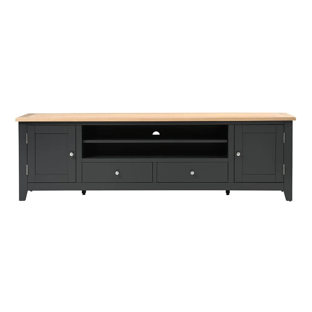 Chester Charcoal XXL TV Stand