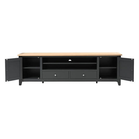 Chester Charcoal XXL TV Stand