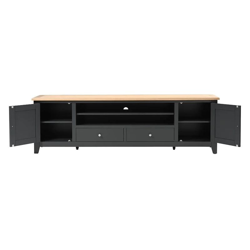 Chester Charcoal XXL TV Stand