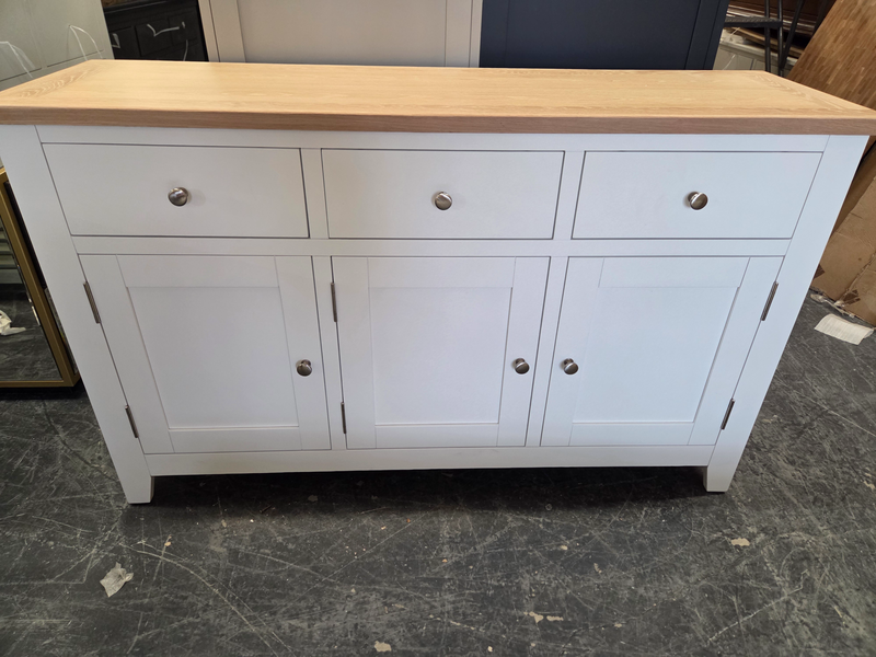 Chester Pure White Large Sideboard
