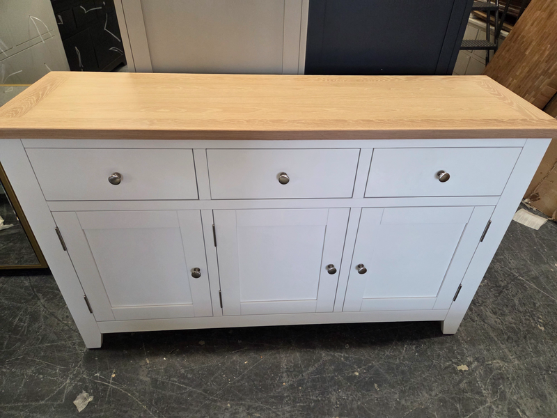 Chester Pure White Large Sideboard