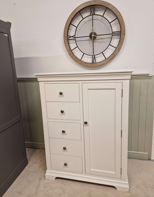 Chantilly Warm White Combination Wardrobe