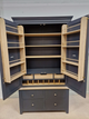 Chester Charcoal Double Larder