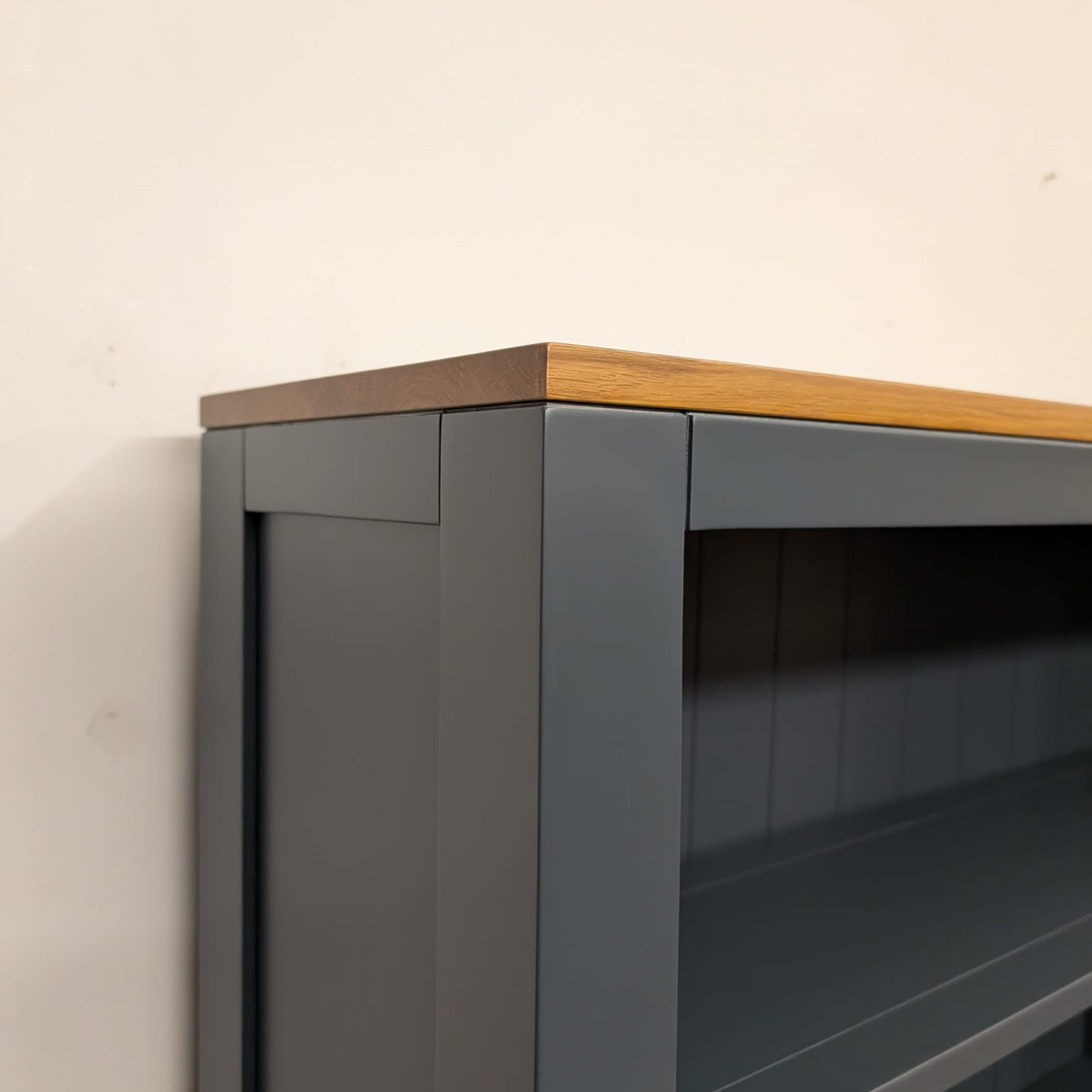 Chalford Inky Blue Large Bookcase