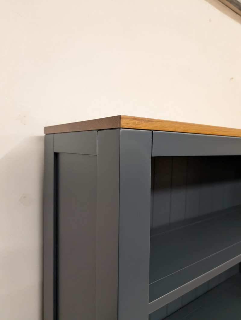 Chalford Inky Blue Large Bookcase