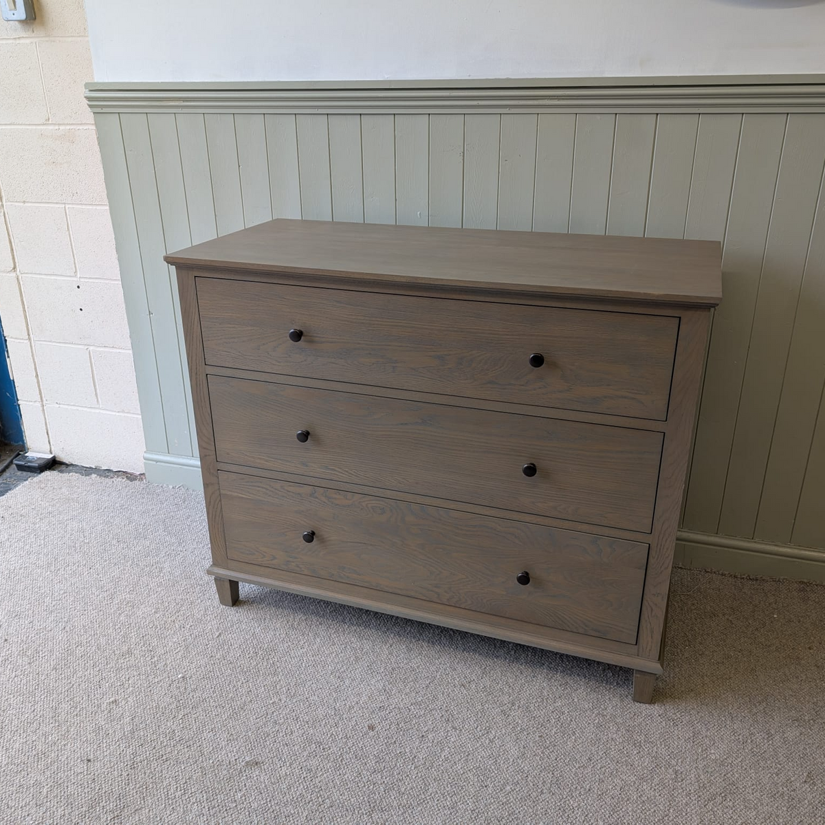Bibury Smoked Oak 3 Drawer Chest