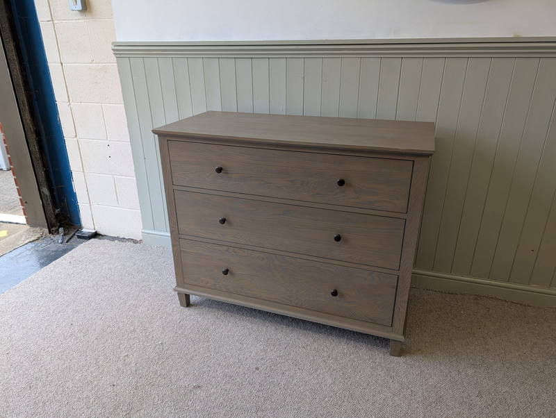 Bibury Smoked Oak 3 Drawer Chest