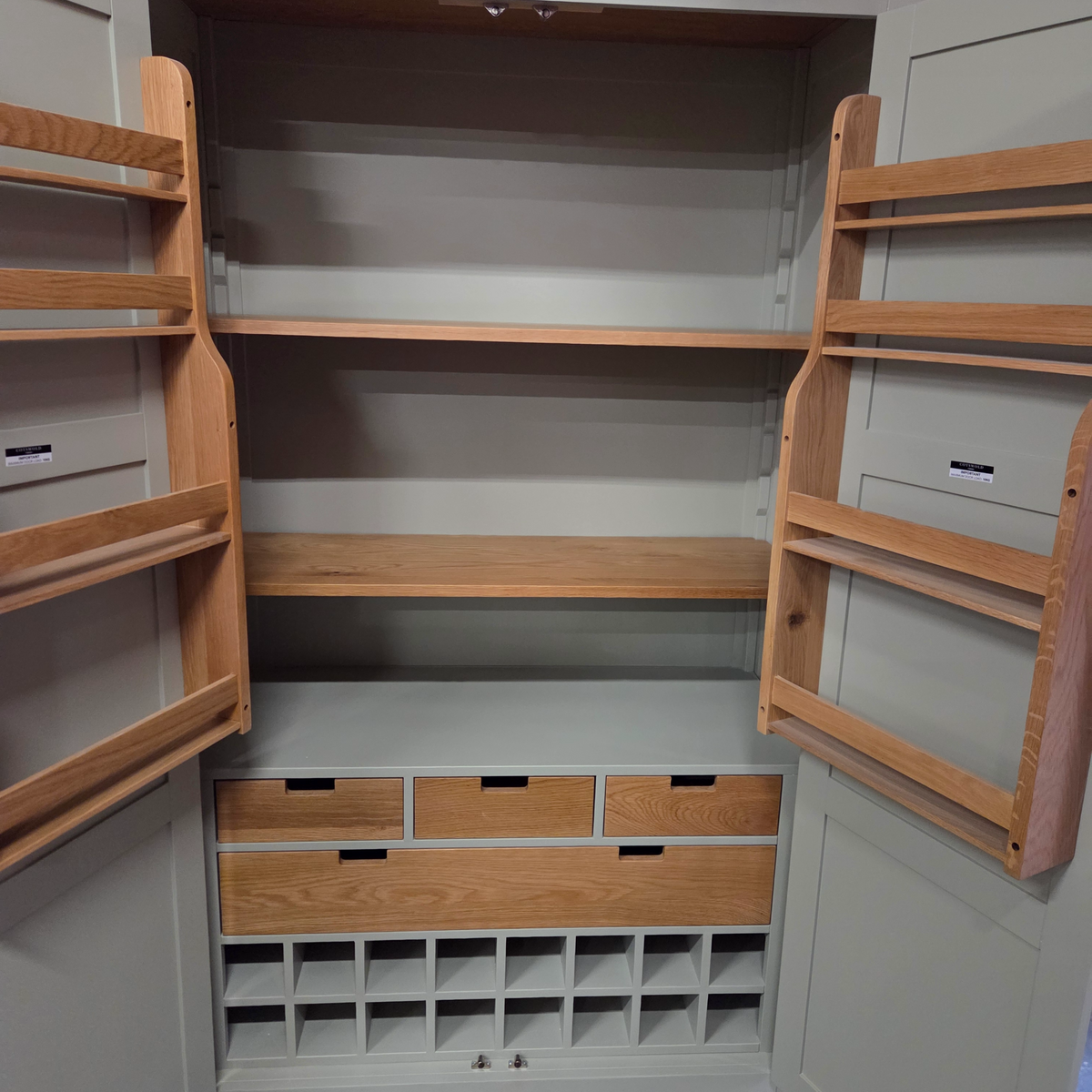 Sussex Sage Green Double Larder