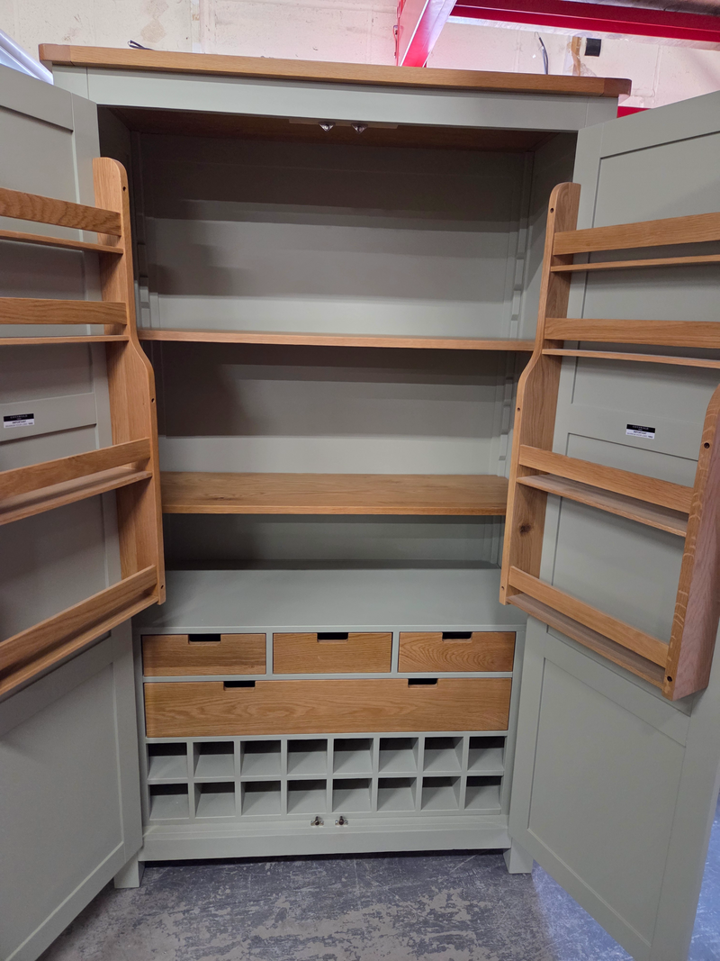 Sussex Sage Green Double Larder