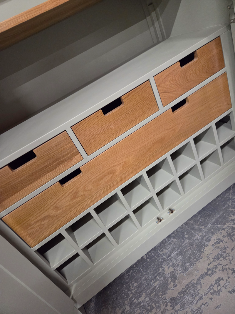 Sussex Sage Green Double Larder