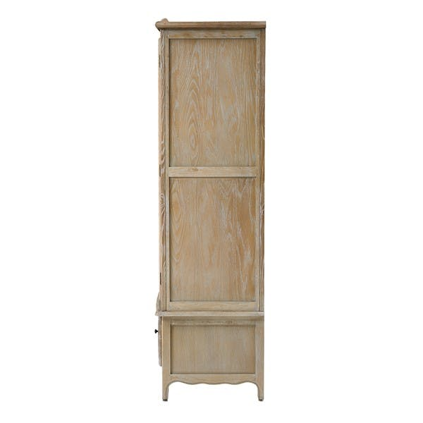 Camille Limewash Oak Double Wardrobe