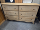 Camille Limewash Oak 6 Drawer Chest