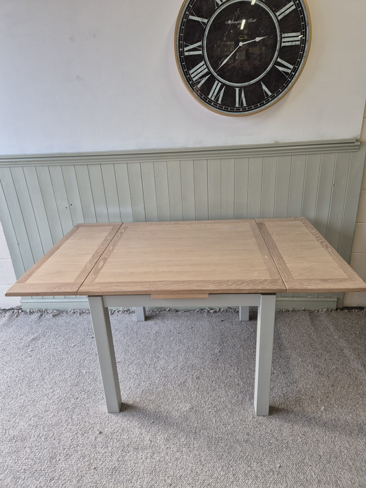 Chester Dove Grey Square Extending Dining Table