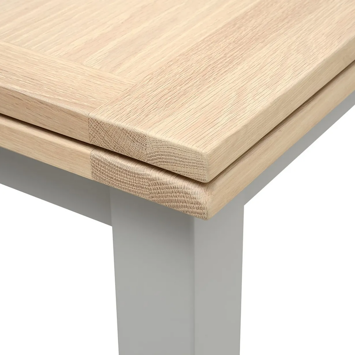 Chester Dove Grey Square Extending Dining Table