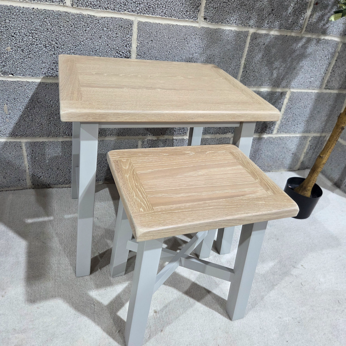 Chester Dove Grey Nest of Tables