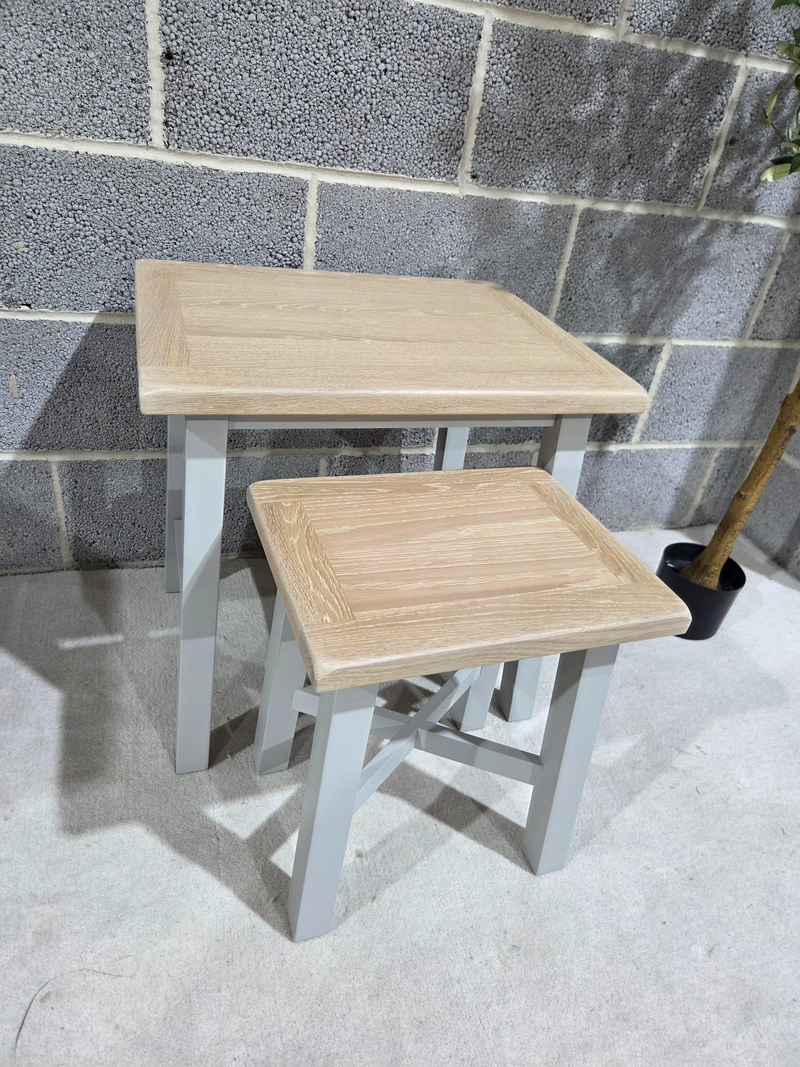 Chester Dove Grey Nest of Tables