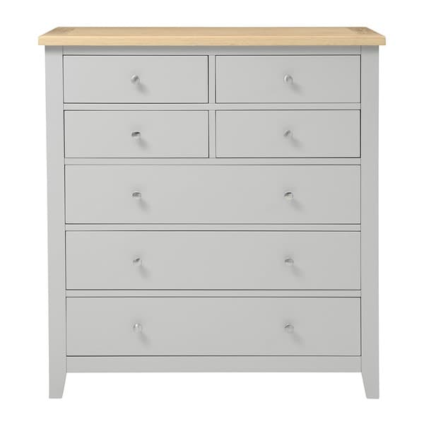 Chester Dove Grey 7 Drawer Chest
