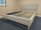 Evesham Natural Tweed King Size Bed