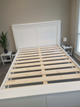 Chantilly Warm White 4ft 6" Double Bed