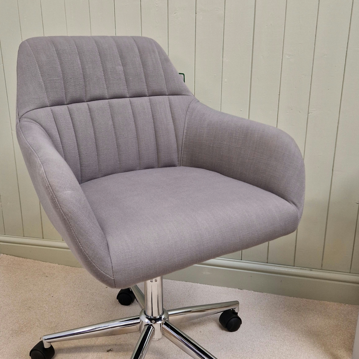 Arlebrook Office Chair - Grey Linen