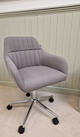 Arlebrook Office Chair - Grey Linen