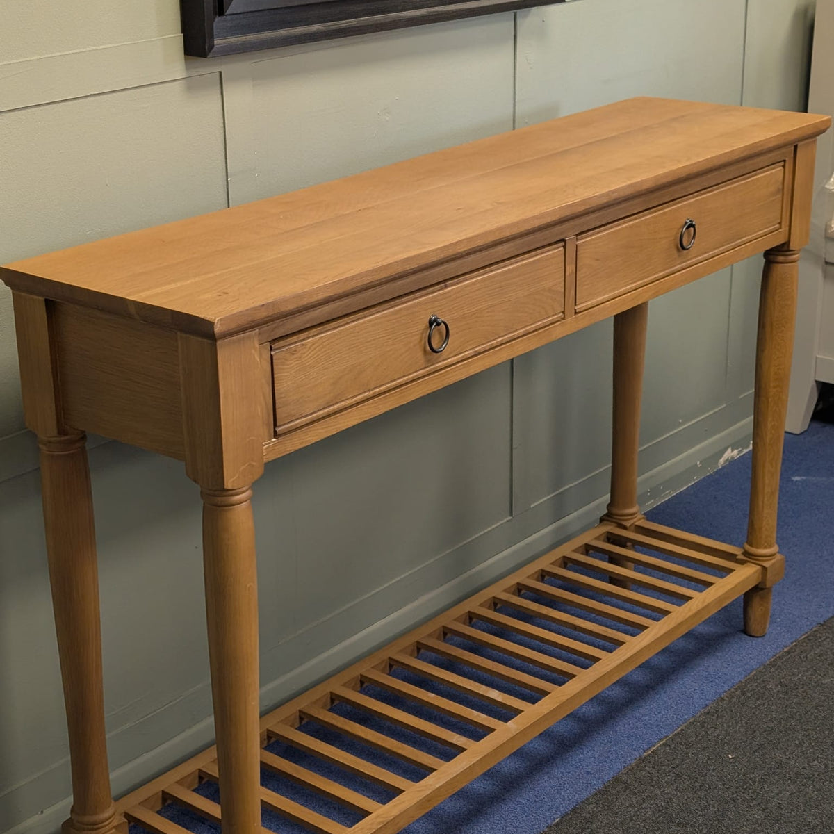 Elkstone Mellow Oak Console Table
