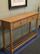 Elkstone Mellow Oak Console Table