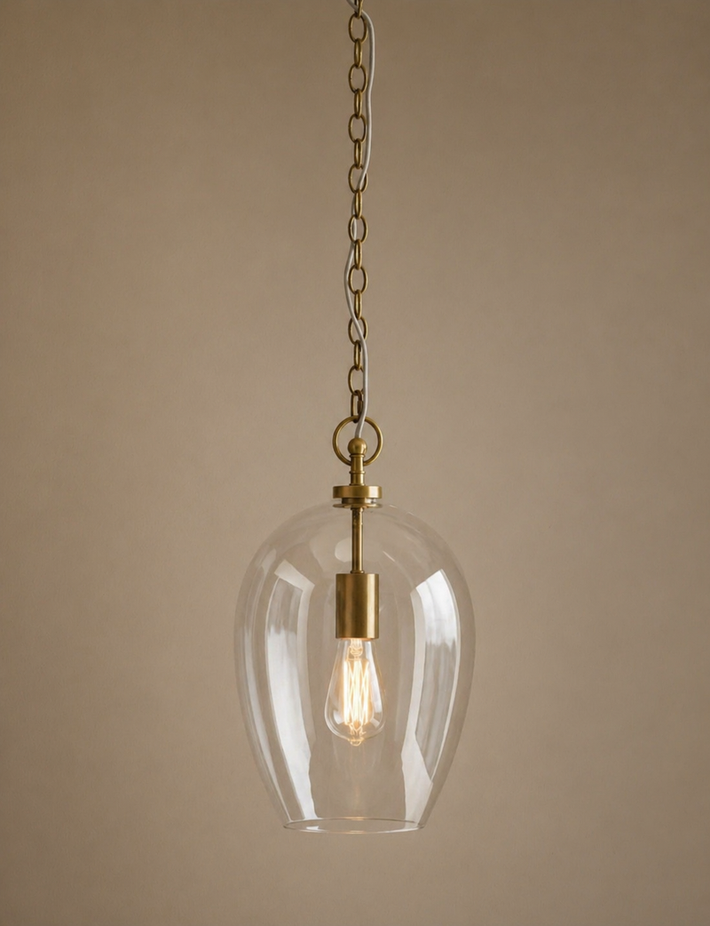 Glass Pendant Light