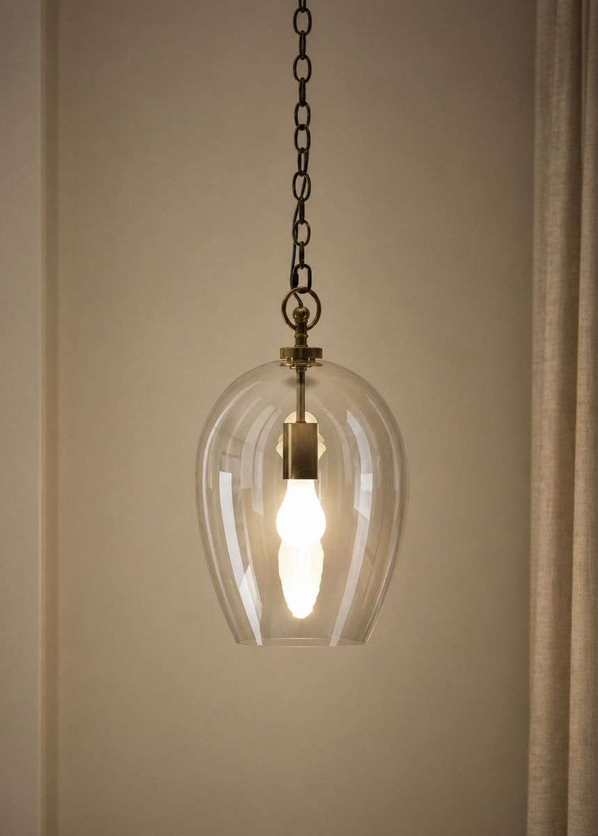 Glass Pendant Light