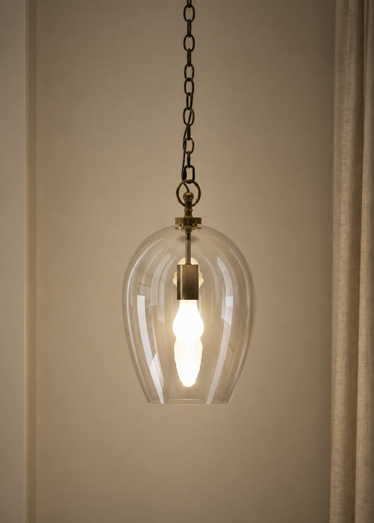 Glass Pendant Light