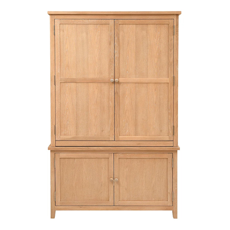Inglesham Whitewash Oak Hideaway Home Office
