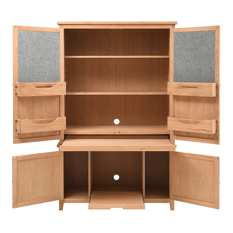 Inglesham Whitewash Oak Hideaway Home Office