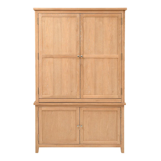 Inglesham Whitewash Oak Hideaway Home Office