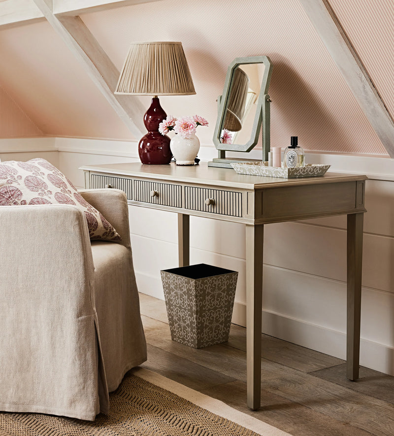 Malmo Wooden Dressing Table & Desk - Flax