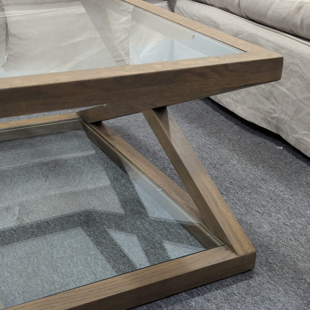 Marylebone Coffee Table - Small - Weathered Oak