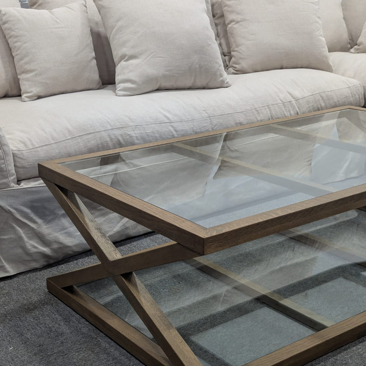 Marylebone Coffee Table - Small - Weathered Oak