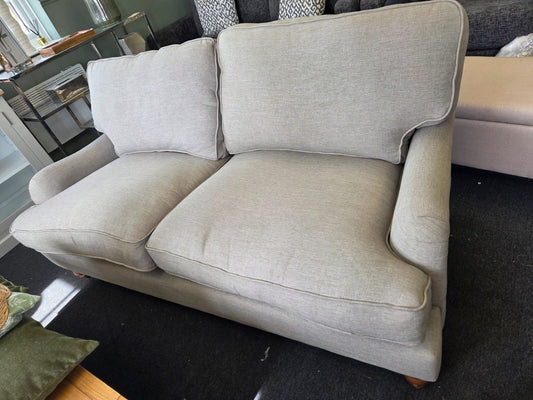 Morris - 3 Seater Sofa - Mid Grey - Linen Mix