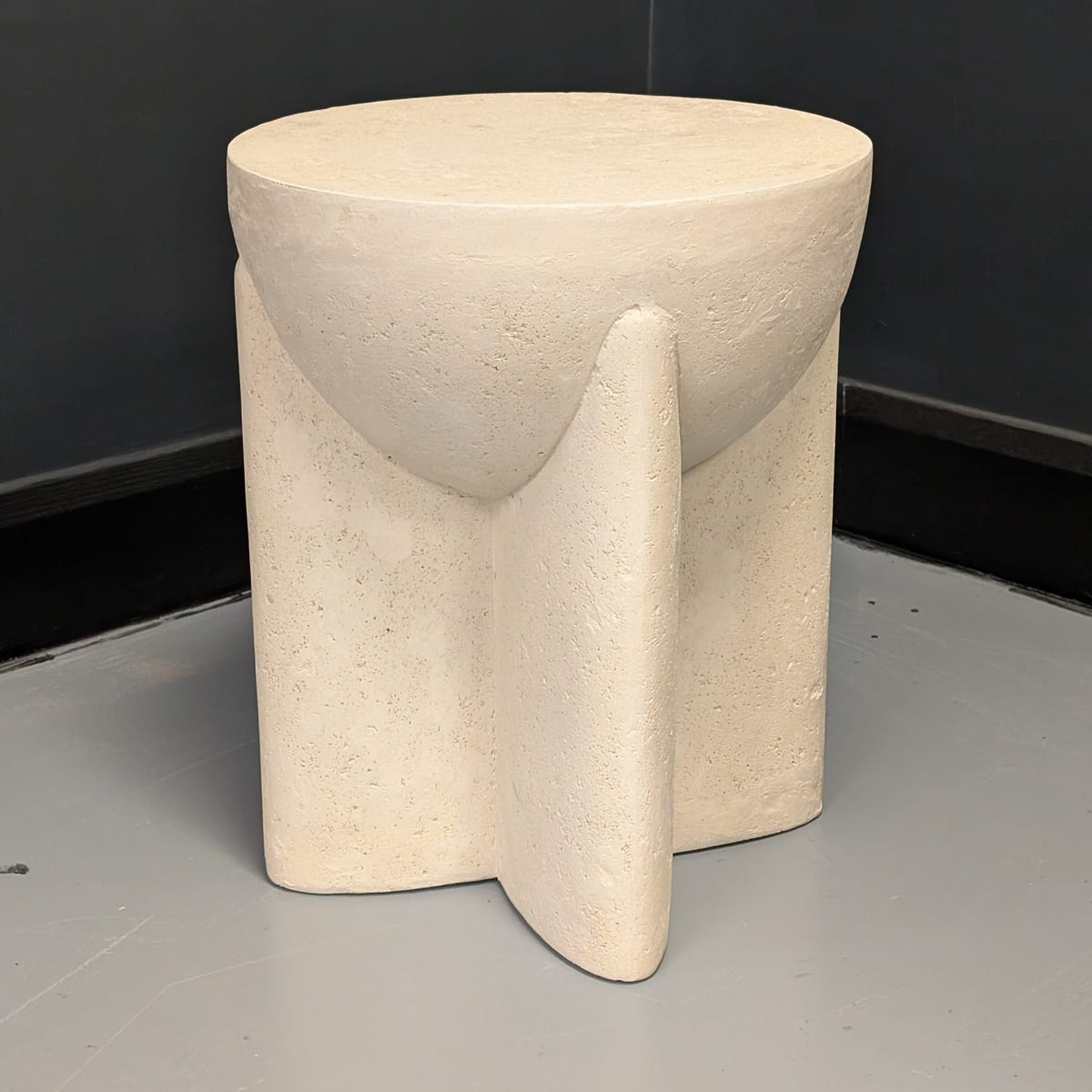 Monti Lava Stone Indoor/Outdoor Garden Side Table