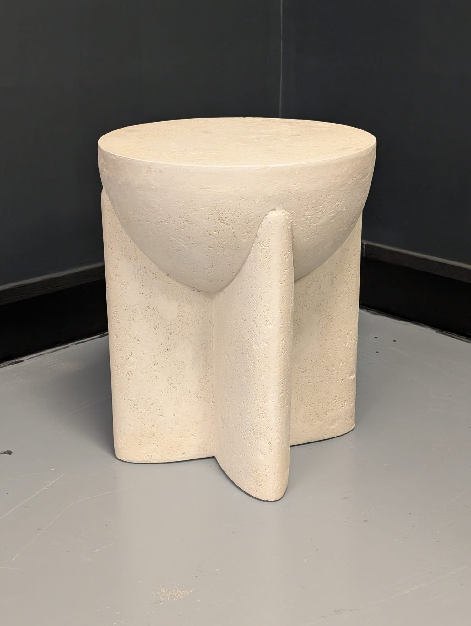 Monti Lava Stone Indoor/Outdoor Garden Side Table