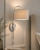 Arc Wall Light- Silver