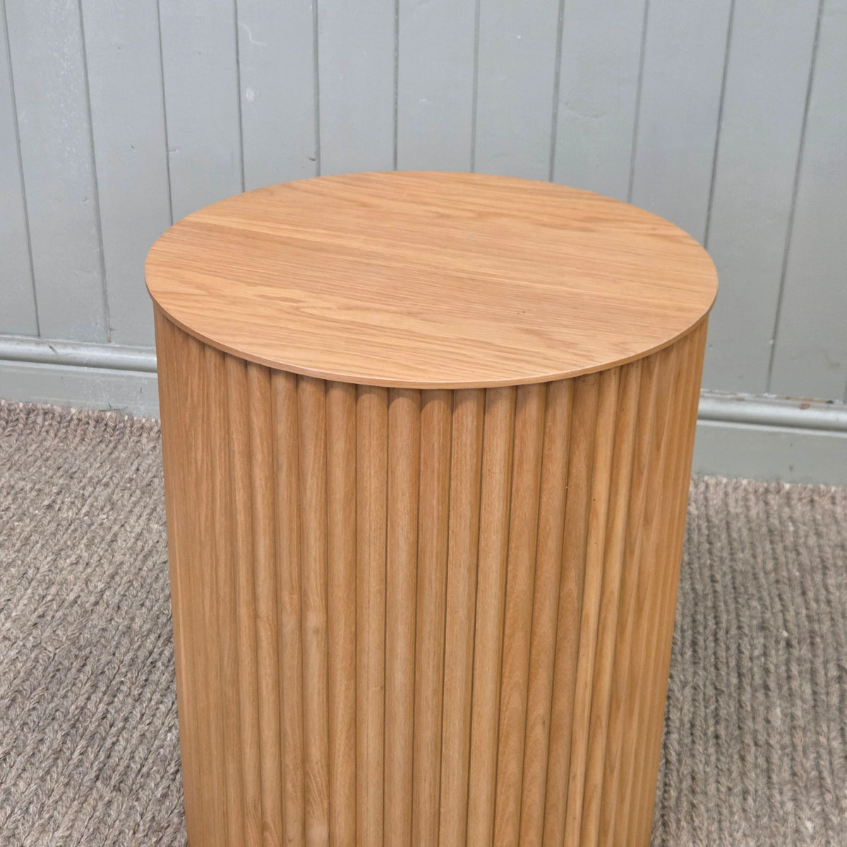 Fluted Side Table