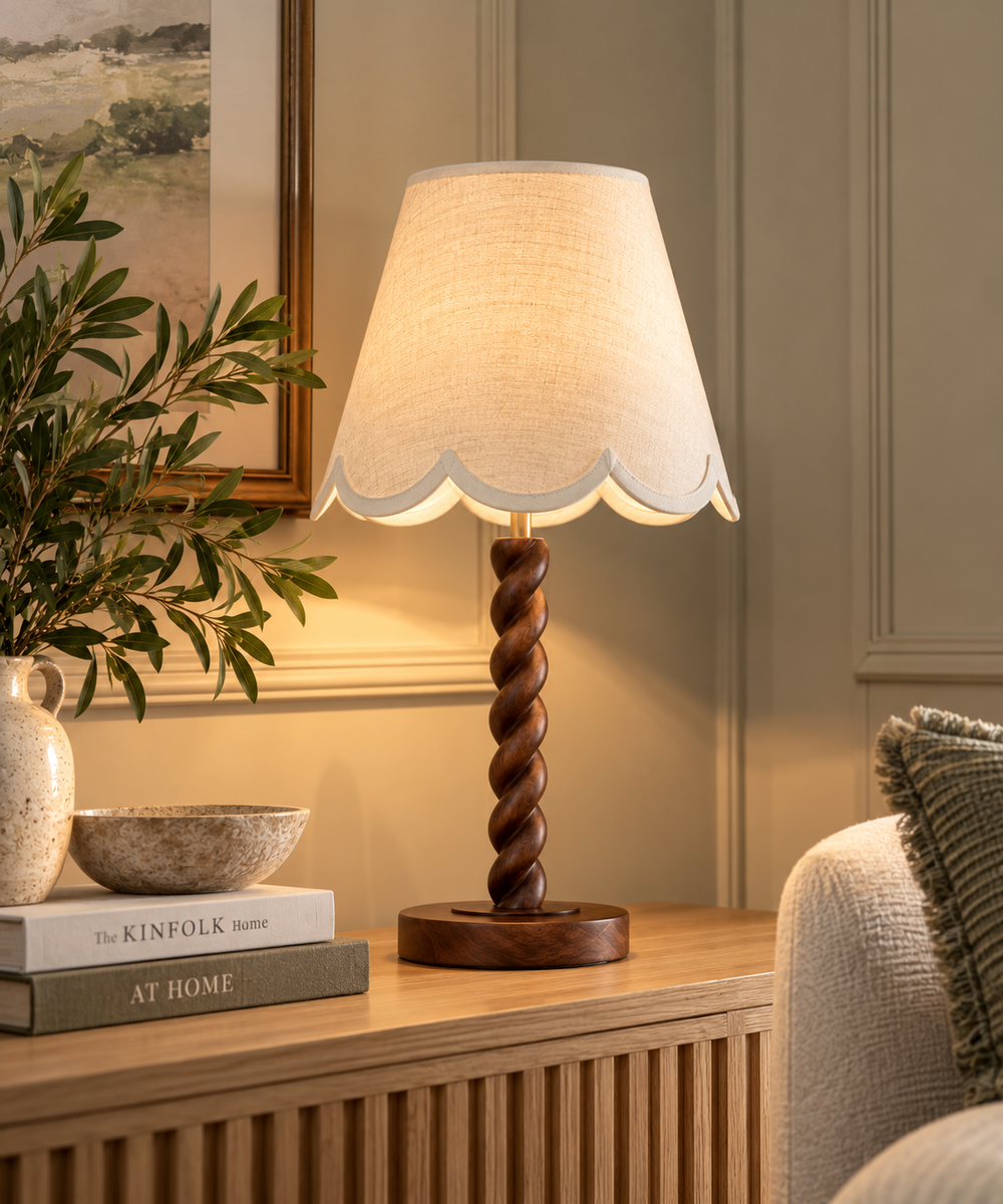 Amelia Table Lamp Wood