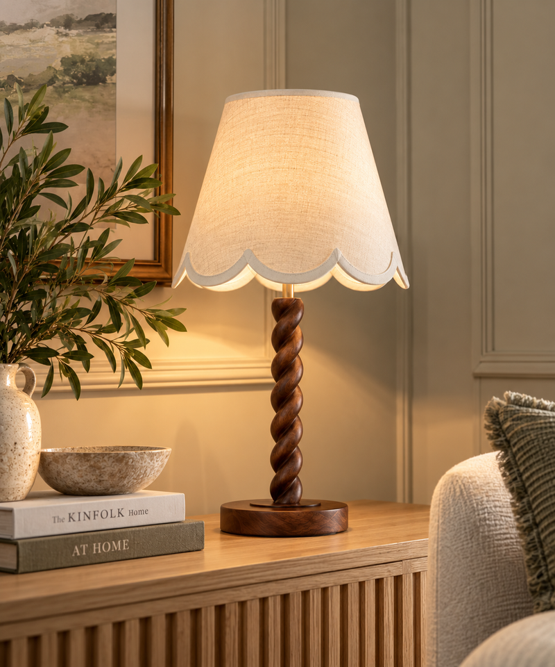 Amelia Table Lamp Wood