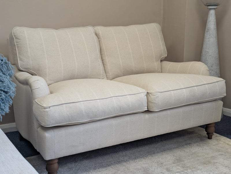Morris - 2 Seater Sofa - Natural - Compton Stripe
