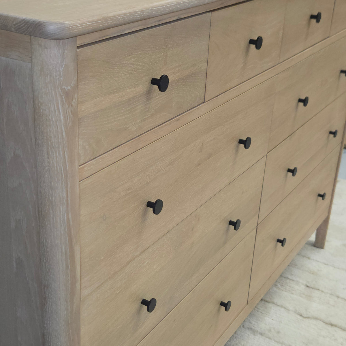 Berkeley Nordic Oak 10 Drawer Chest