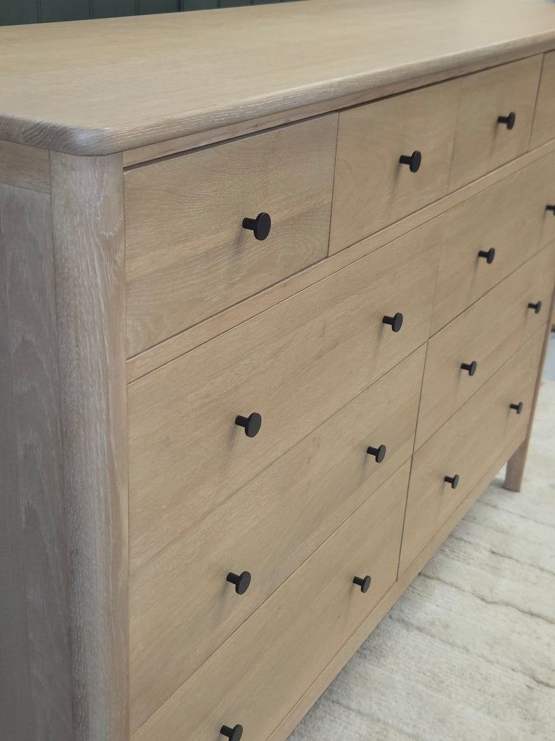 Berkeley Nordic Oak 10 Drawer Chest