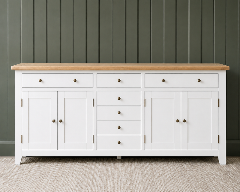 Chester Pure White Grand Sideboard