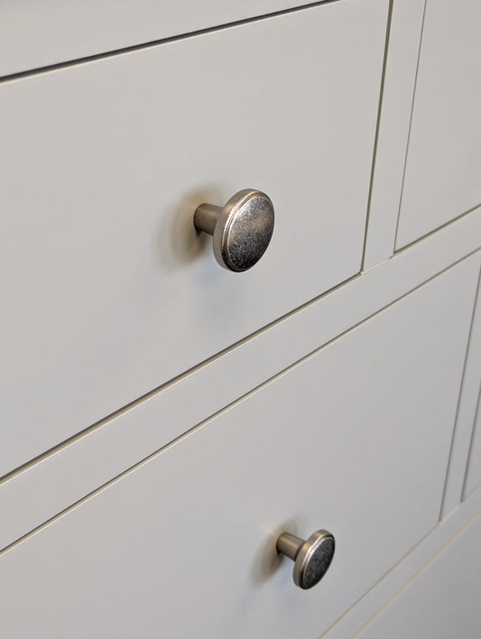 Chantilly Pebble Grey 7 Drawer Chest