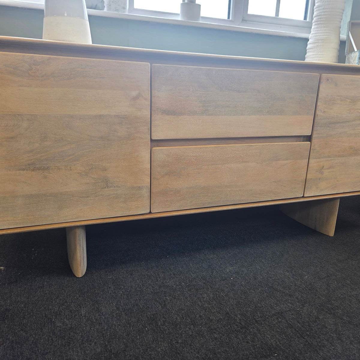 Anton Solid Wood Sideboard (160 cm)
