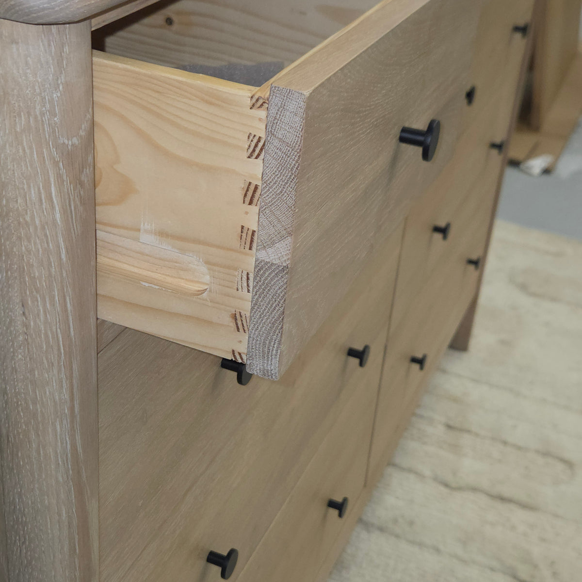 Berkeley Nordic Oak 10 Drawer Chest